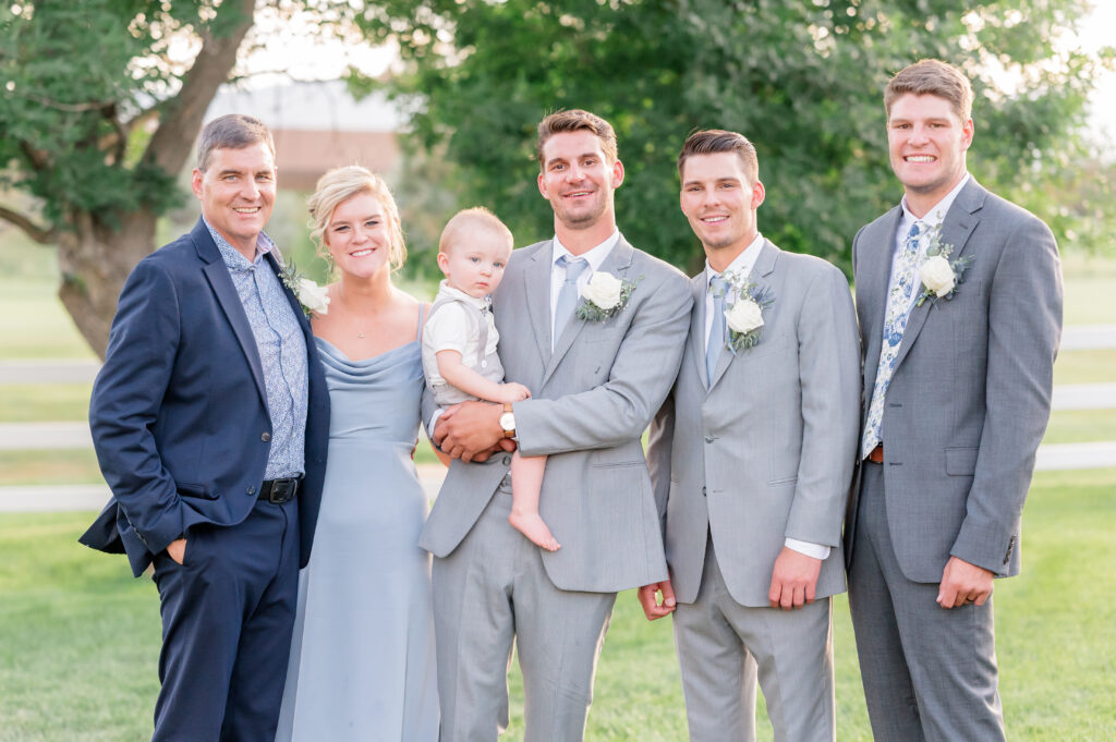 Tim Welch with his family